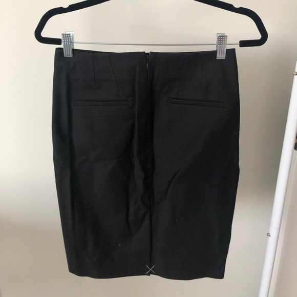 J Crew No. 2 pencil skirt in black size 0, 35582 - Picture 5 of 7